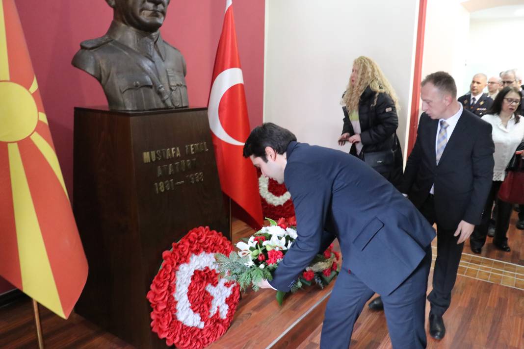 Atatürk mezun olduğu Manastır Askeri İdadisi'nde anıldı 9